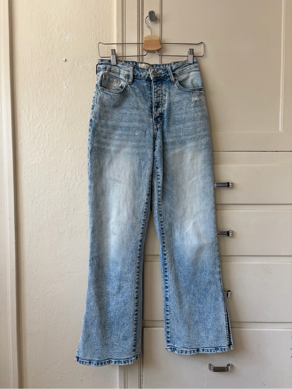 Light Wash Wide Leg Jeans